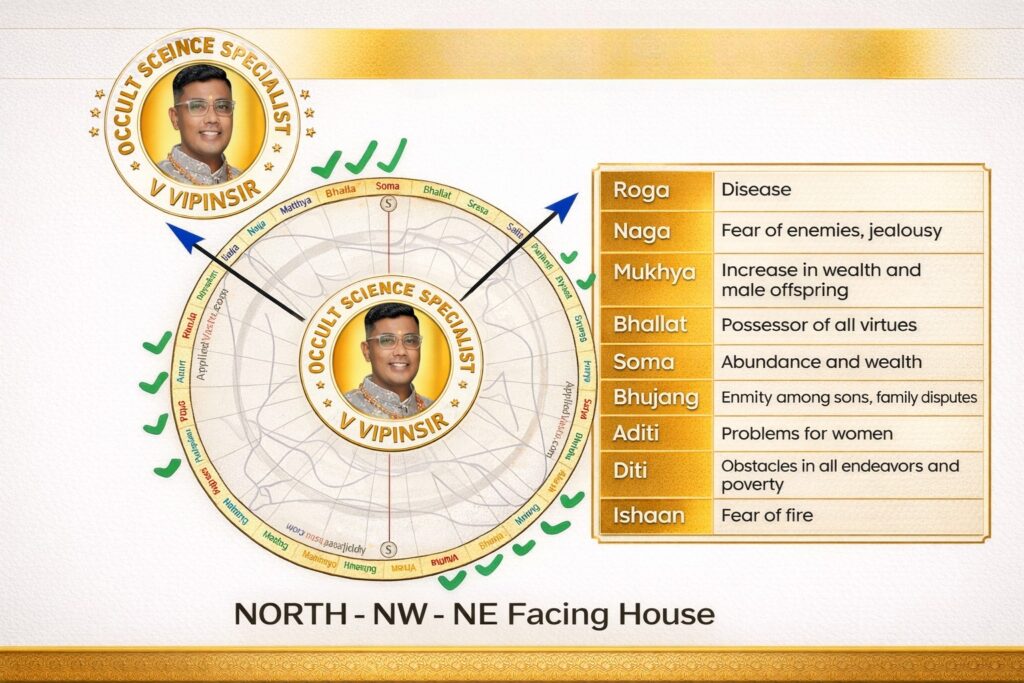 North Facing House Vastu Plan in Pune